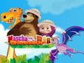 Permainan Dinosaurus Masha dan Beruang  secara online