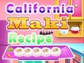 Permainan Resep maki california  secara online