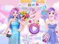 Permainan Barbie dan Elsa di Candyland secara online