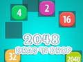 Permainan 2048 Drag'ndrop secara online