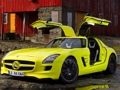 Permainan Puzzle E-Cell Mercedes-Benz SLS  secara online