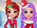Permainan Pakaian Natal Gadis Pelangi  secara online