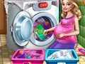 Permainan Ibu mencuci pakaian secara online