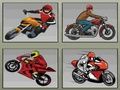 Permainan Ingatan sepeda motor balap secara online