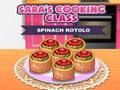 Permainan Kelas Memasak Sara: Spinach Rotolo secara online