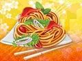 Permainan Mi instan goreng secara online