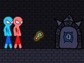 Permainan Tali Stickman Merah dan Biru  secara online