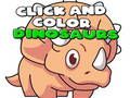 Permainan Klik Dan Warnai Dinosaurus  secara online
