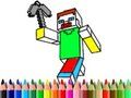 Permainan Kembali ke Sekolah: Mewarnai Minecraft  secara online