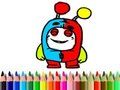 Permainan Kembali ke Sekolah: Buku Mewarnai OddBods  secara online