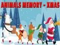 Permainan Memori Hewan - Natal secara online