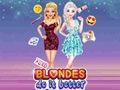 Permainan Blond lebih baik secara online