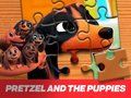 Permainan Pretzel dan anak-anak anjing Jigsaw Puzzle  secara online