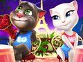Permainan Talking Tom dan Angela Mewarnai  secara online