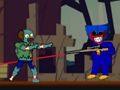Permainan Huggy Wuggy vs Zombies secara online