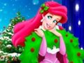 Permainan Ariel The Little Mermaid Christmas Dress Up  secara online