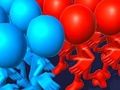 Permainan Master Hitung: Pertarungan Pusher 3D secara online