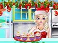 Permainan Sister Princess Christmas Cupcake Maker secara online