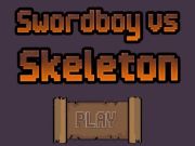 Permainan Swordboy vs kerangka secara online