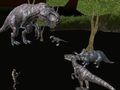 Permainan Perburuan Dinosaurus Multipemain Tengah Malam  secara online