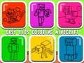 Permainan Minecraft Mewarnai Anak Mudah  secara online