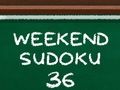 Permainan Sudoku akhir pekan 36  secara online
