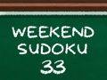 Permainan Sudoku akhir pekan 33  secara online