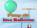 Permainan Pompa Udara ke Balon  secara online