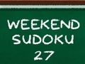 Permainan Sudoku akhir pekan 27  secara online