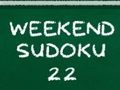 Permainan Sudoku akhir pekan 22  secara online