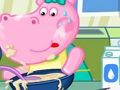 Permainan Sekolah Memasak Kuda Nil  secara online