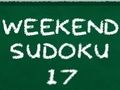 Permainan Sudoku akhir pekan 17  secara online