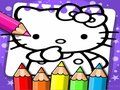 Permainan Buku Mewarnai Hello Kitty  secara online