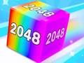 Permainan Kub Rantai: Gabungkan 2048 secara online