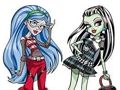 Permainan Buku Mewarnai untuk Monster High  secara online