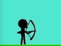 Permainan Stickman Archer 2d secara online