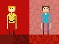 Permainan Stickman Steve vs Alex Nether secara online