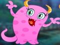 Permainan Melarikan diri dari monster merah muda yang lucu  secara online