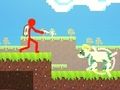 Permainan Stickman Merah vs Sekolah Monster 2  secara online