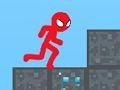 Permainan Stickman Blockworld Parkour 2 secara online