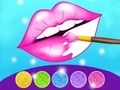 Permainan Game Mewarnai Bibir Gemerlap  secara online