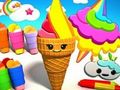 Permainan Buku Mewarnai: Es Krim  secara online