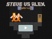 Permainan Jailbreak Steve vs Alex  secara online