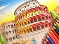 Permainan Buku Mewarnai: Colosseum Romawi  secara online