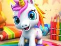 Permainan Buku Mewarnai: Unicorn  secara online