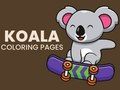 Permainan Halaman Mewarnai Koala secara online