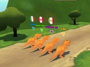 Permainan Dinosaurus bergeser lari secara online