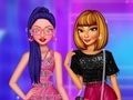 Permainan Fashionista Hitam dan Merah Muda BFF  secara online