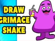 Permainan Grimace Shake: Gambar dan Hapus  secara online