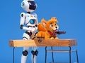 Permainan Buku Mewarnai: Robot Dan Anjing  secara online